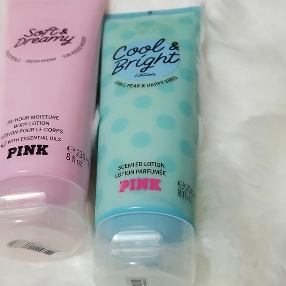 SOLD-2 PINK Victoria's Secret Lotion Bundle-NEW - Picture 3 of 5